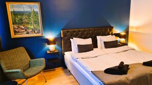 Deluxe-suite | Strygejern/strygebræt, sengetøj