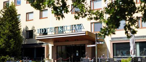 Entrée de l’hébergement