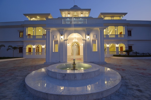 Front of property - evening/night