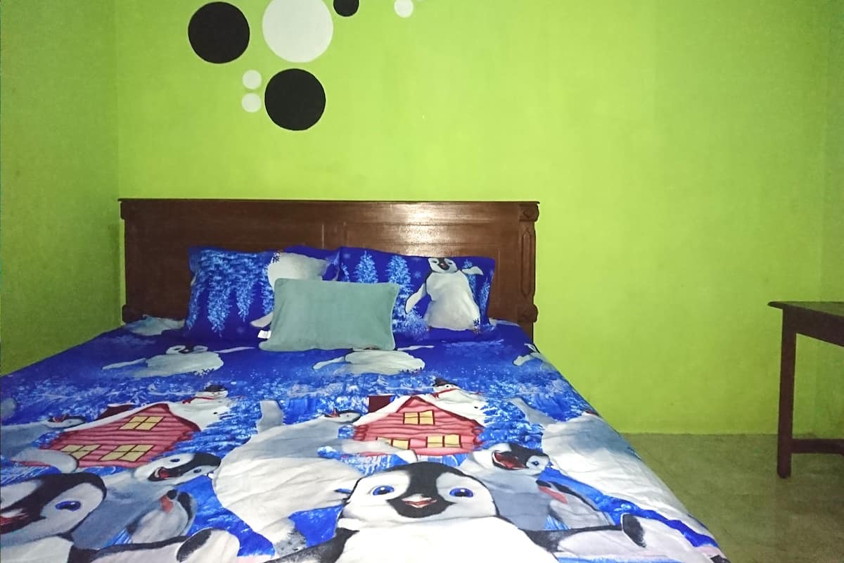 Habitación básica doble | Escritorio, wifi gratis, ropa de cama