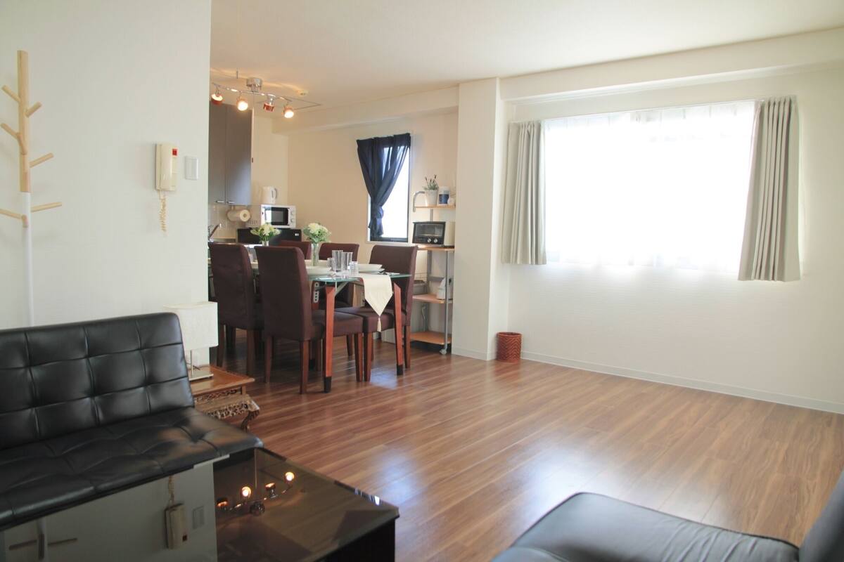 Osaka Namba 501 Cozy Clean 45sqm Max 6pp