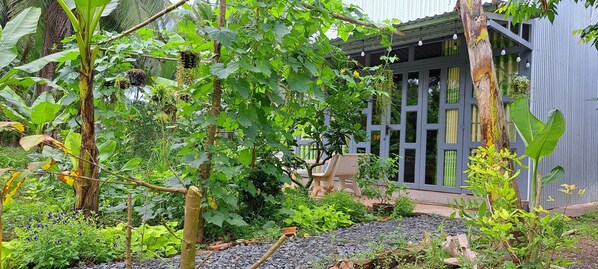 Cabin | 1 bedroom, pillowtop beds, individually furnished, blackout drapes