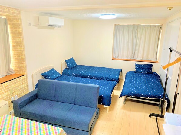 Apartment, 1 Bedroom | 1 bedroom, free WiFi - Tanifuji A room (Sapporo)