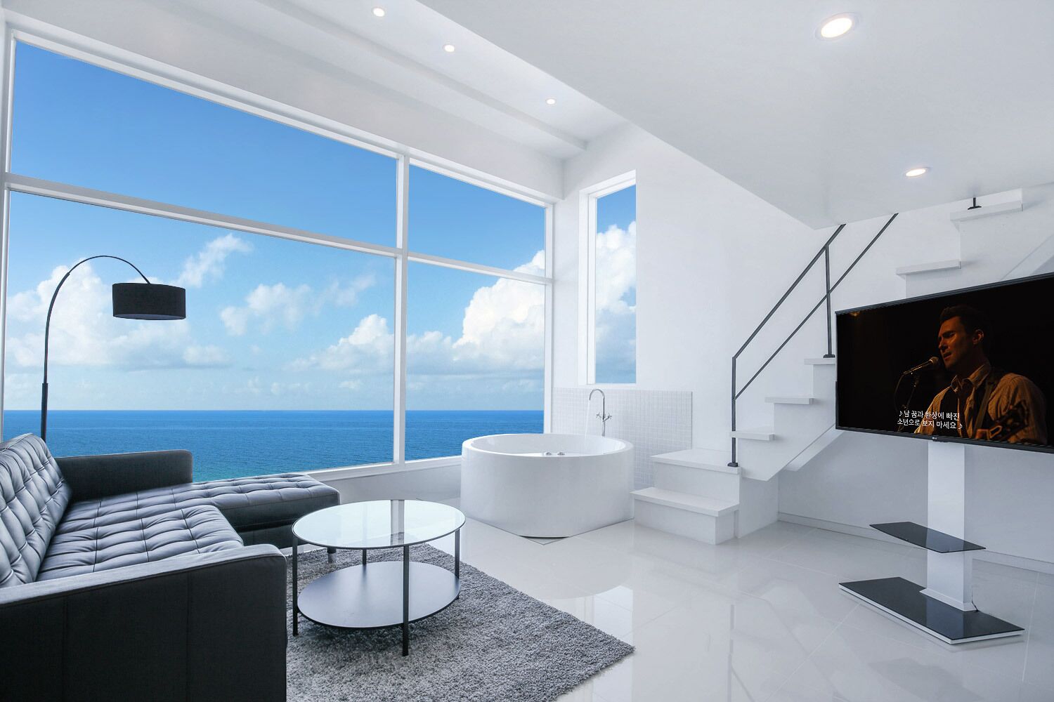 CASA 401 | Living area | Flat-screen TV