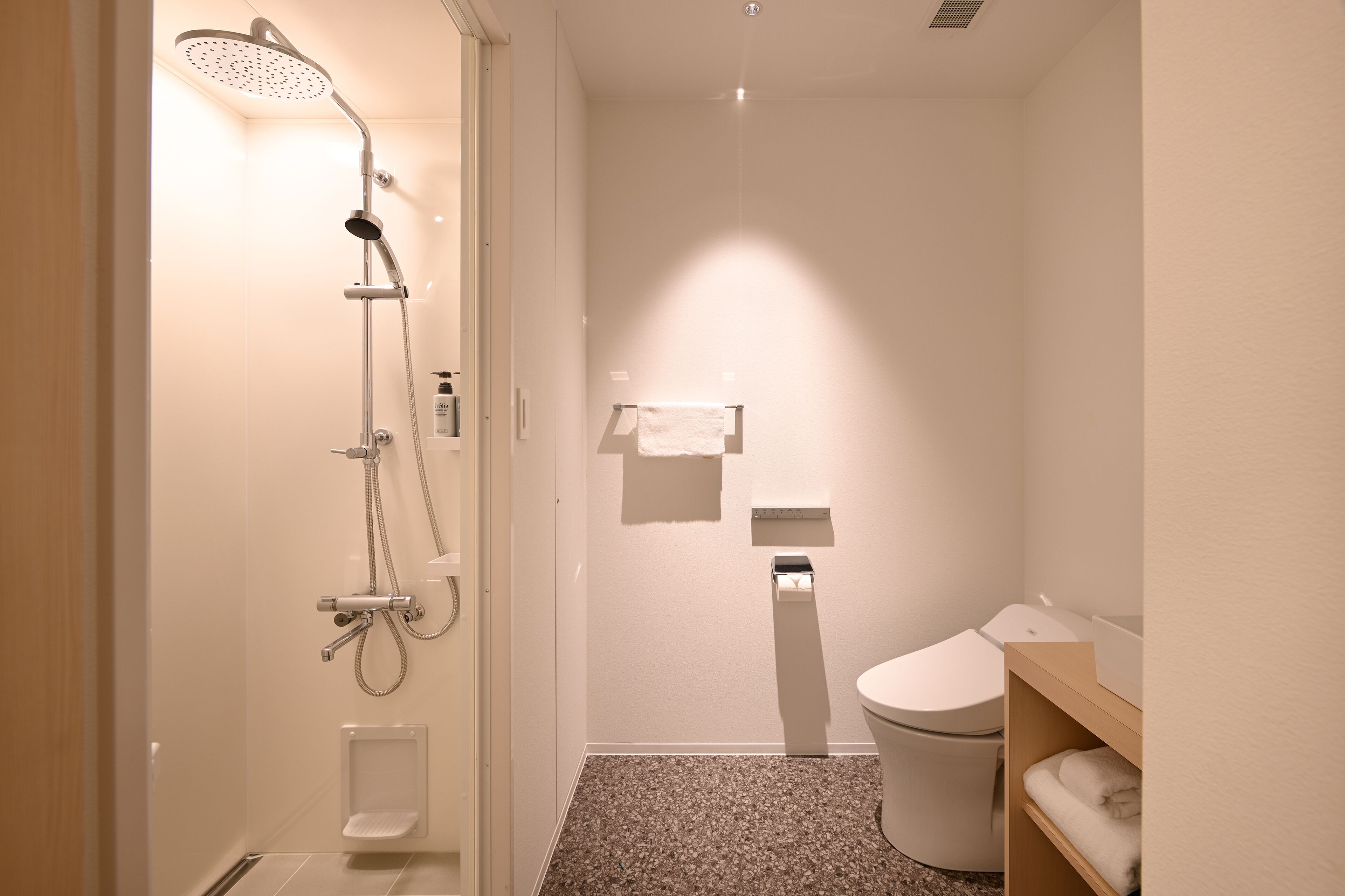 superior king | bathroom | free toiletries, hair dryer, bathrobes, slippers