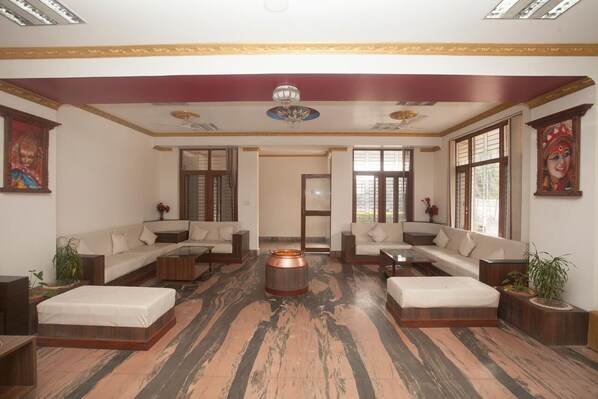 Sala de estar en el lobby