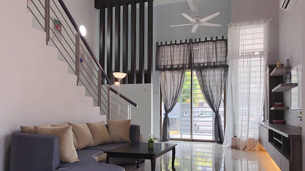 Lobby sitting area - KS Botanic Homestay (Kuala Selangor)