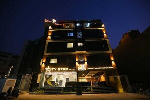 Front of property – evening/night