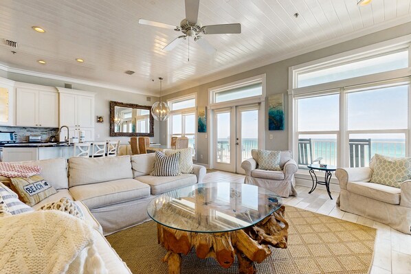 TV, fireplace, video games, DVD player