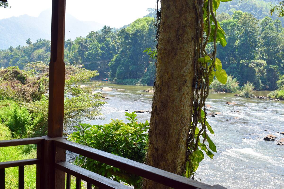 Deluxe Cabin, 1 Bedroom, Non Smoking, River View | Balcony