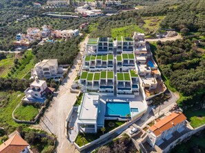Aerial view - Blue Elephant - Adults Only (Apokoronas)