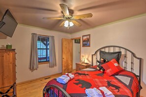 2 chambres, fer et planche à repasser, accès Internet, draps fournis