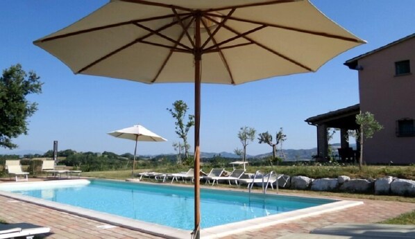 Seasonal outdoor pool