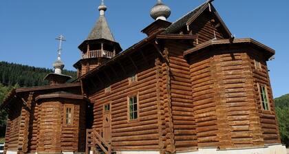 La Maison du Boal. Perinteinen talo sijaitsee Grands Causses -puistossa