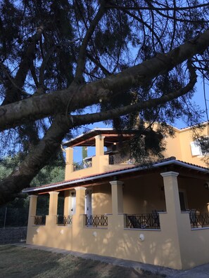 Fassade der Unterkunft