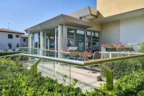 Fassade der Unterkunft