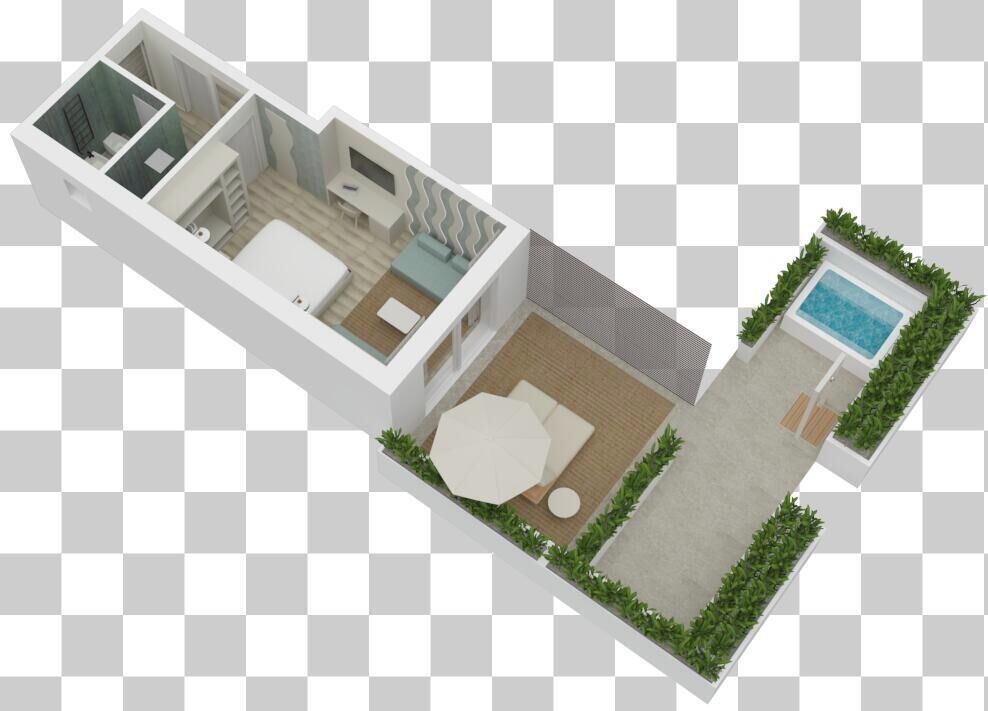 Junior Suite (Spa) | Peti besi dalam bilik, Wi-fi percuma, cadar katil 