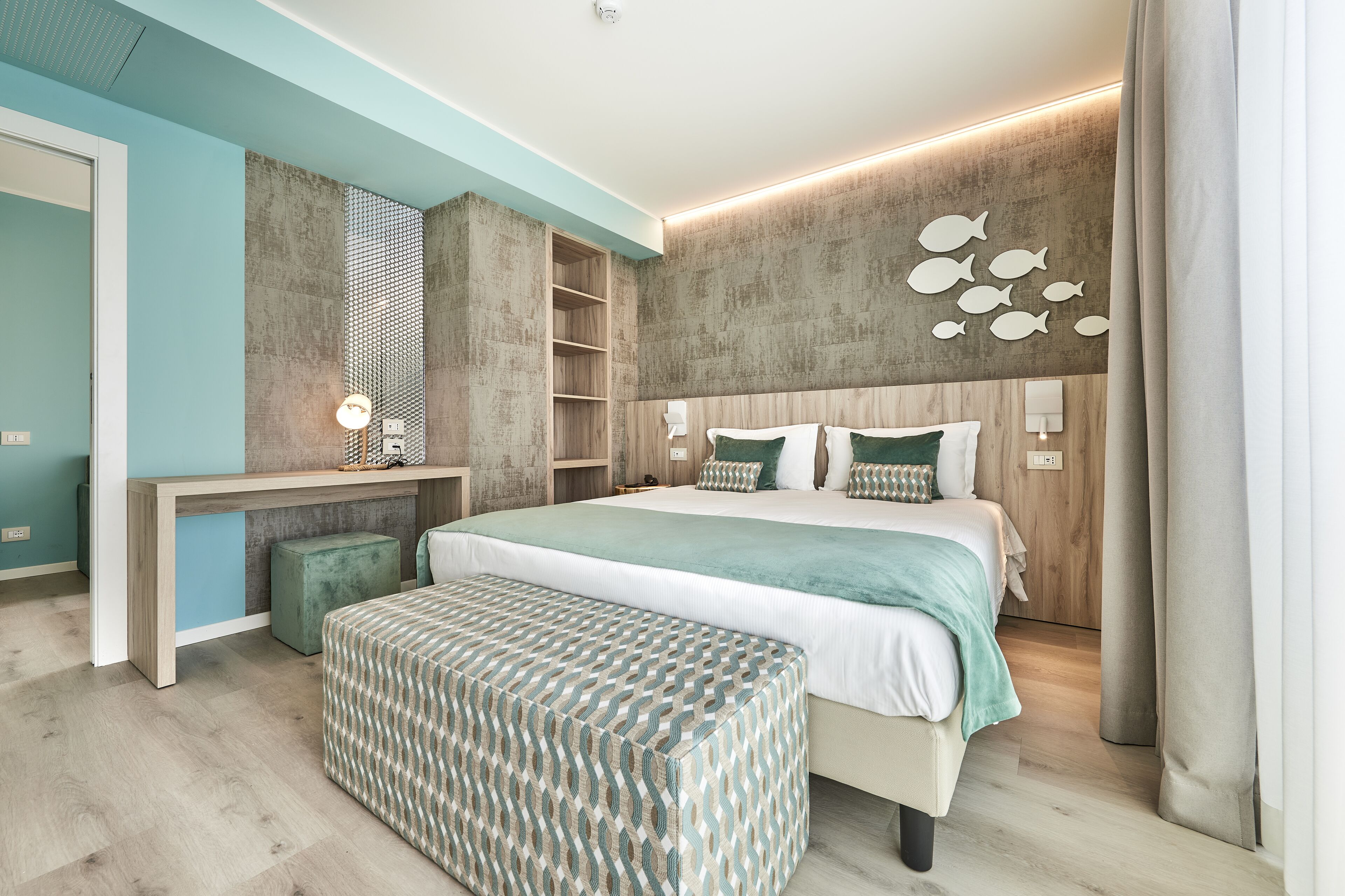 Premium Studio Suite | Peti besi dalam bilik, Wi-fi percuma, cadar katil 