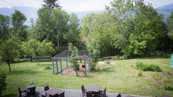 Uitzicht vanuit accommodatie