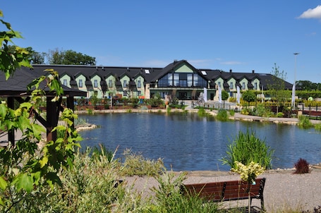 Fachada de la propiedad. Lando