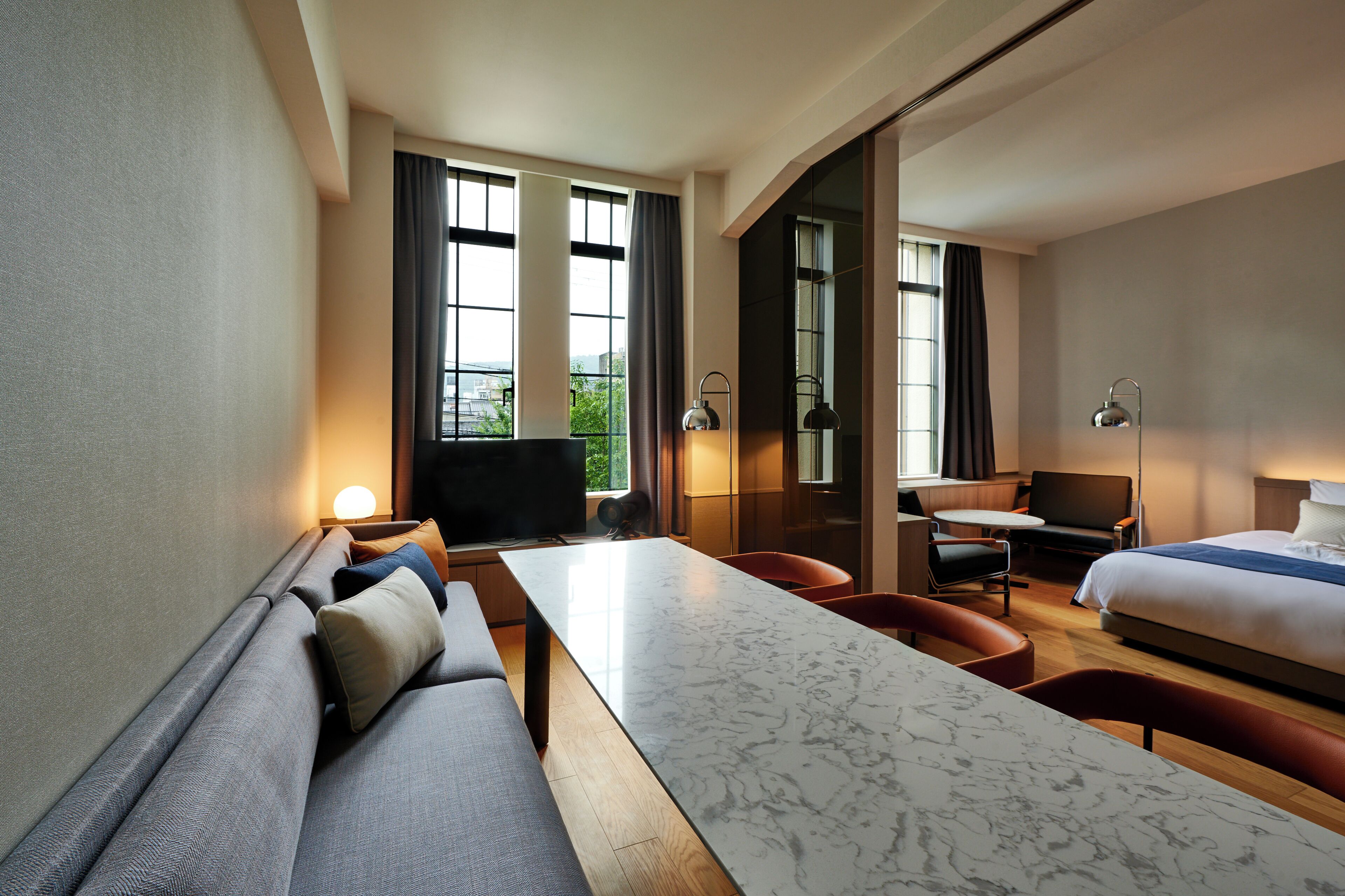 [schoolhouse]suite twin room non-smoking | in-room dining