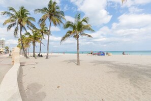 On the beach