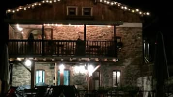 Front of property – evening/night