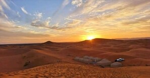 Aerial view - Camp Sahara Dunes (M'Hamid El Ghizlane)