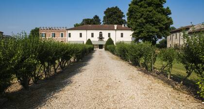 Garden apartment with swimming pool