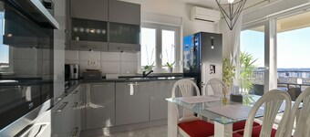 Modern holiday apartment only 6 km from Split Airport