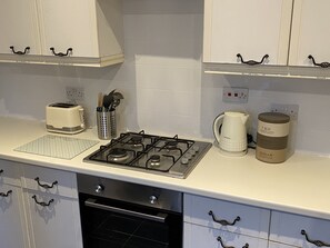 Fridge, microwave, oven, stovetop - Ashington's Home from Home is a traditional Colliery House. (Ashington)