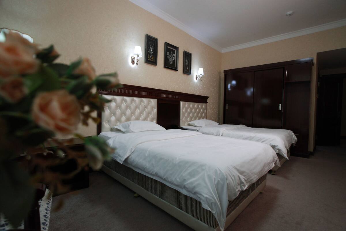 Standard Double or Twin Room | In-room safe, desk, soundproofing, WiFi (free)