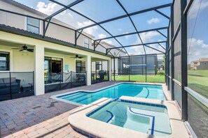 Una piscina climatizada