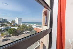 Blick von der Unterkunft