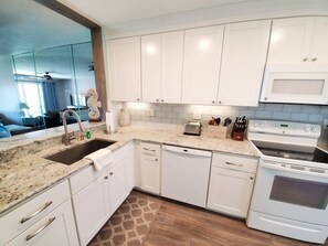 Condo, 2 Bedrooms | Private kitchen | Microwave, dishwasher - Sea Place 13239 2 Bedroom Condo by RedAwning (St. Augustine)