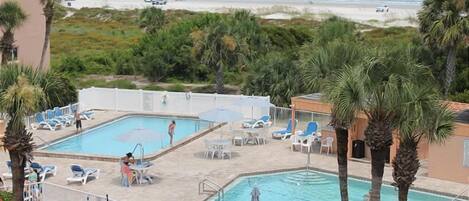 콘도, 침실 2개 | 수영장 | 야외 수영장