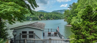 Lakeshire on Lake Lure I 3 BR, Lakefront + Views!