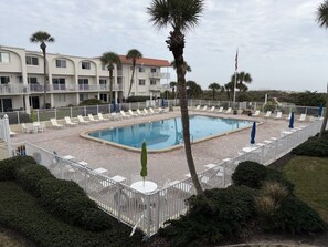 Condo, 2 Bedrooms | Pool | A heated pool - Spanish Trace 240 2 Bedroom Condo by RedAwning (St. Augustine)