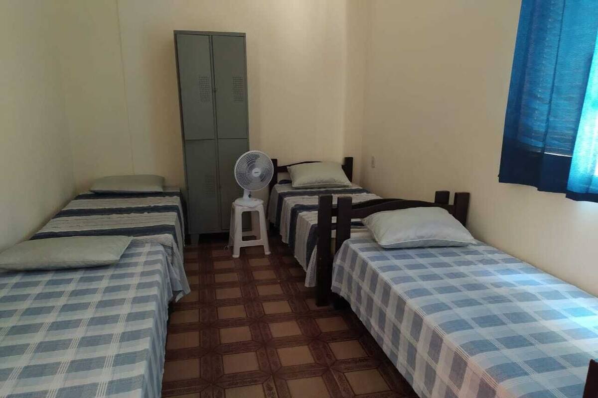 Blackout curtains, iron/ironing board, free WiFi