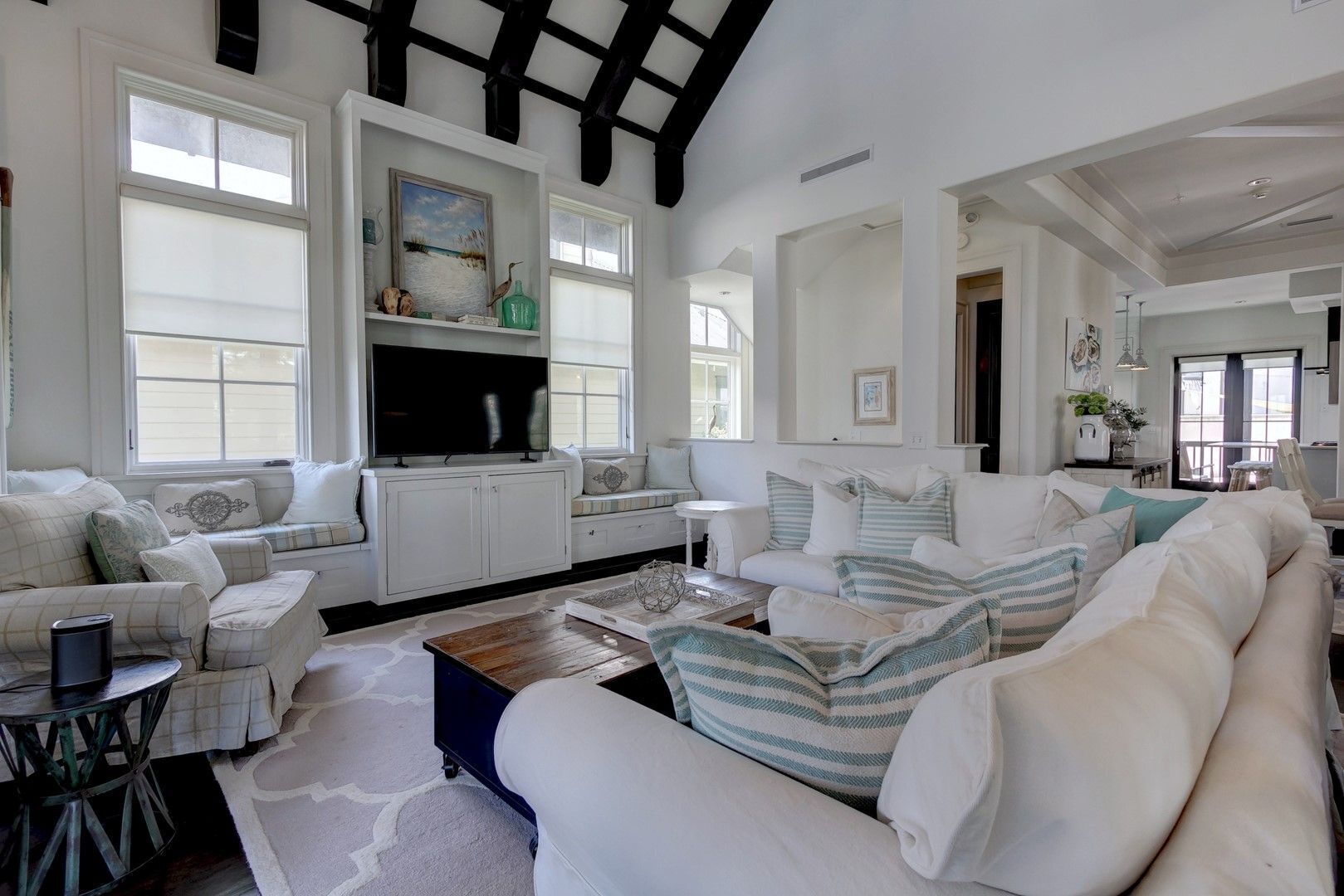 Hartsfield Cottage, South of 30A in Rosemary Beach, Gulf-View, Sleeps 11+, Steps