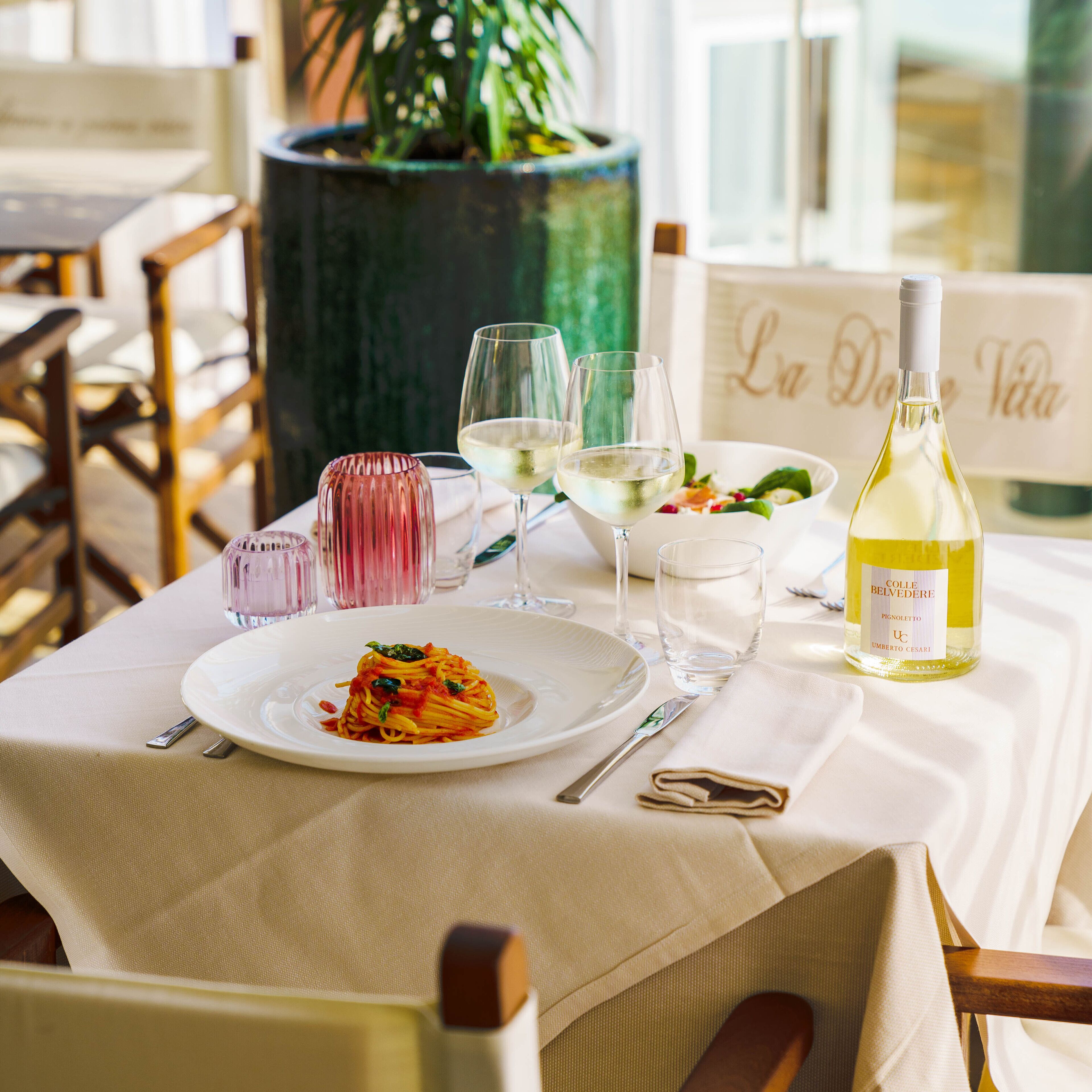 Restaurante al aire libre