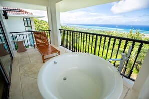 Balcony view - Navy Hill Resort (Saipan)