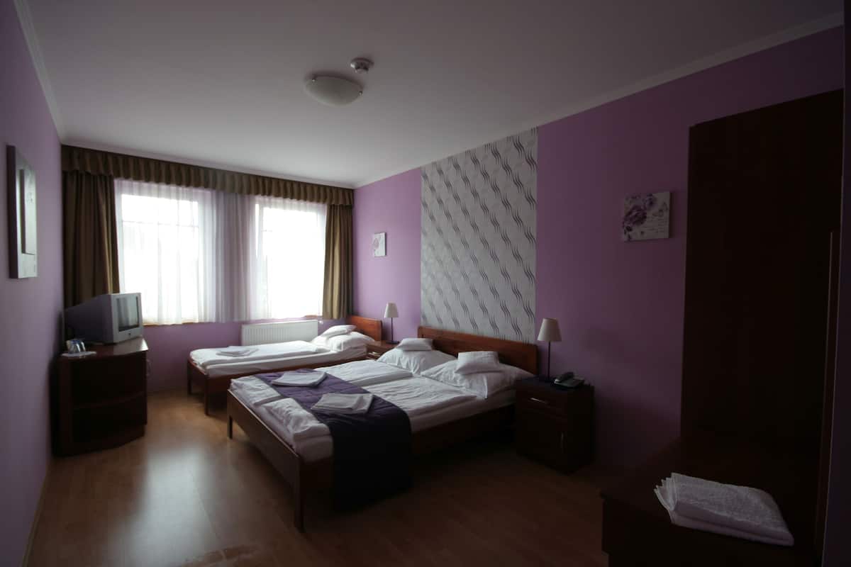 Chambre triple | 1 chambre, rideaux dâobscurcissement, accĂšs au Wi-Fi (inclus)