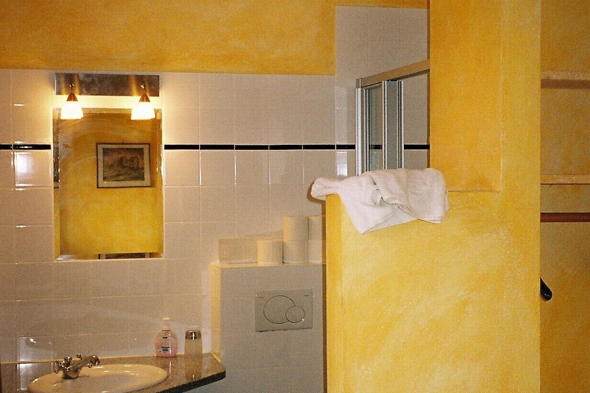 single room | bathroom | towels