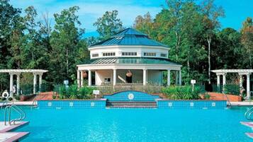 Piscine couverte, piscine extérieure