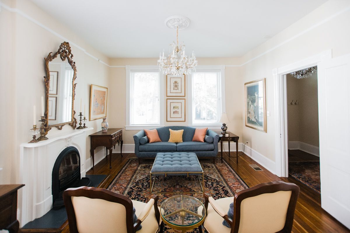 High Ceilings and Historic Across from President's Quarters by Lucky Savannah