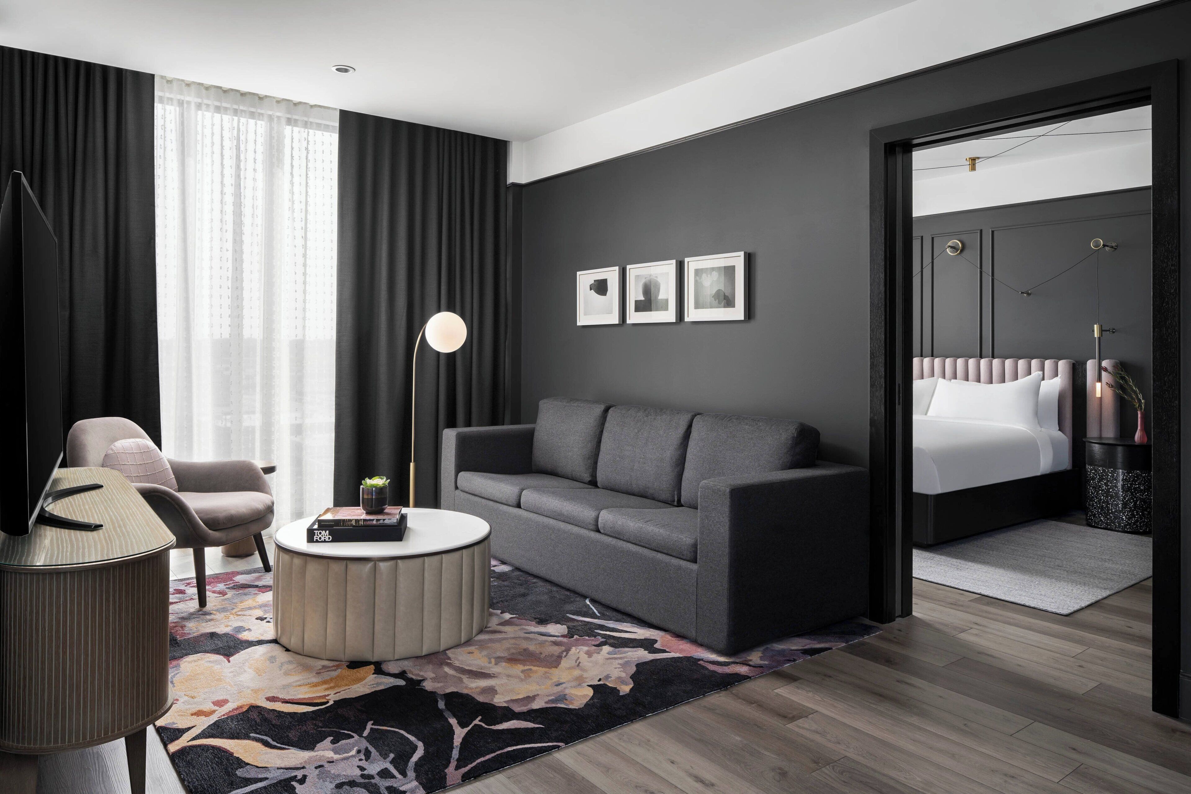 premium bedding, in-room safe, desk, laptop workspace