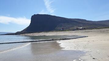 Playa privada, arena blanca