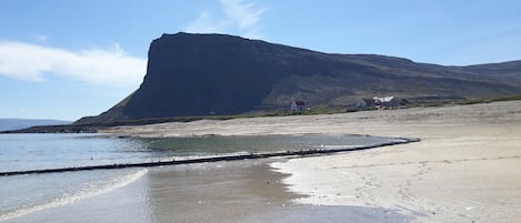Plage privée, sable blanc