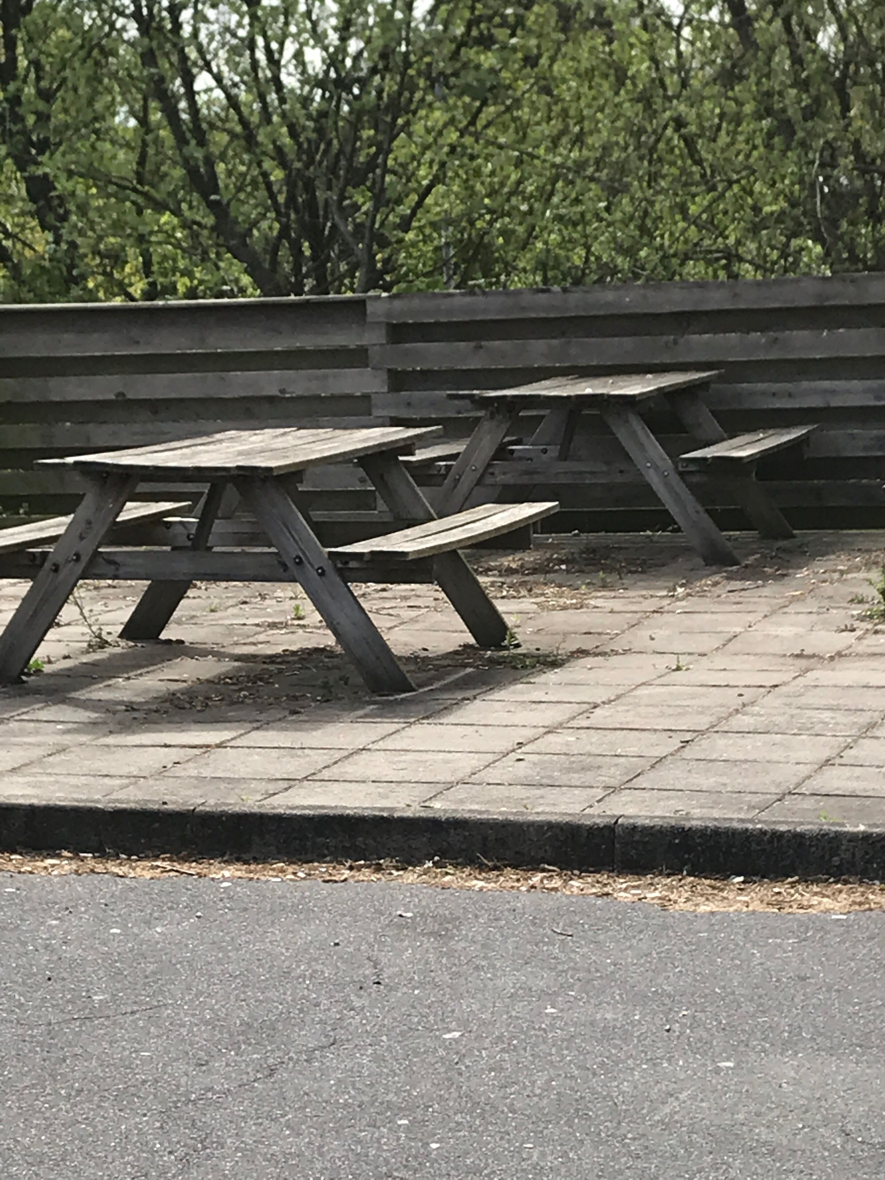 Aire de pique-nique/barbecue